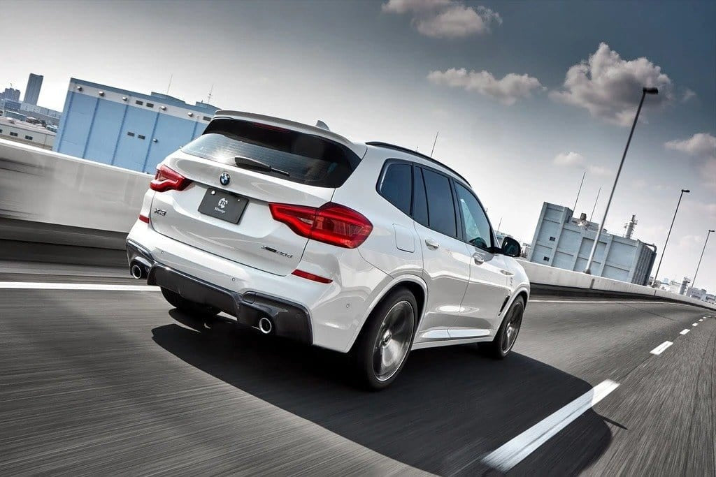 3D Design G01 X3 Carbon Rear Diffuser