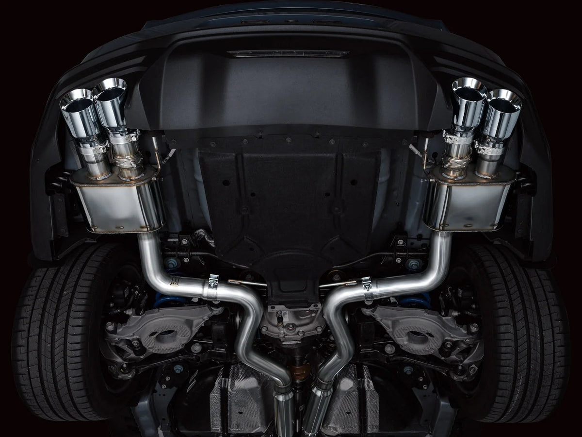 AWE Exhaust Suite for S650 Ford Mustang Quad Tip GT