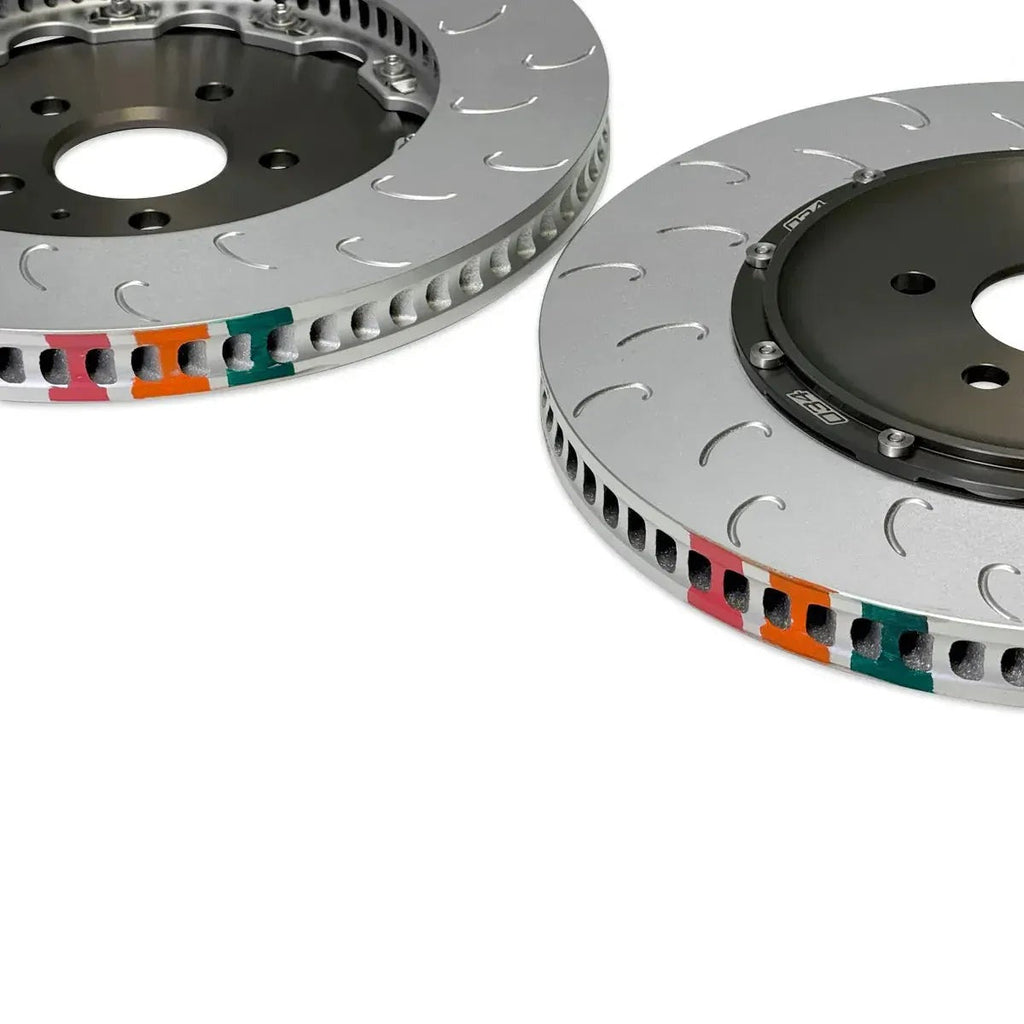 034 Motorsport 2-Piece Floating Rear Brake Rotor Upgrade - Audi / C8 / RS6 / RS7 (370x30mm)