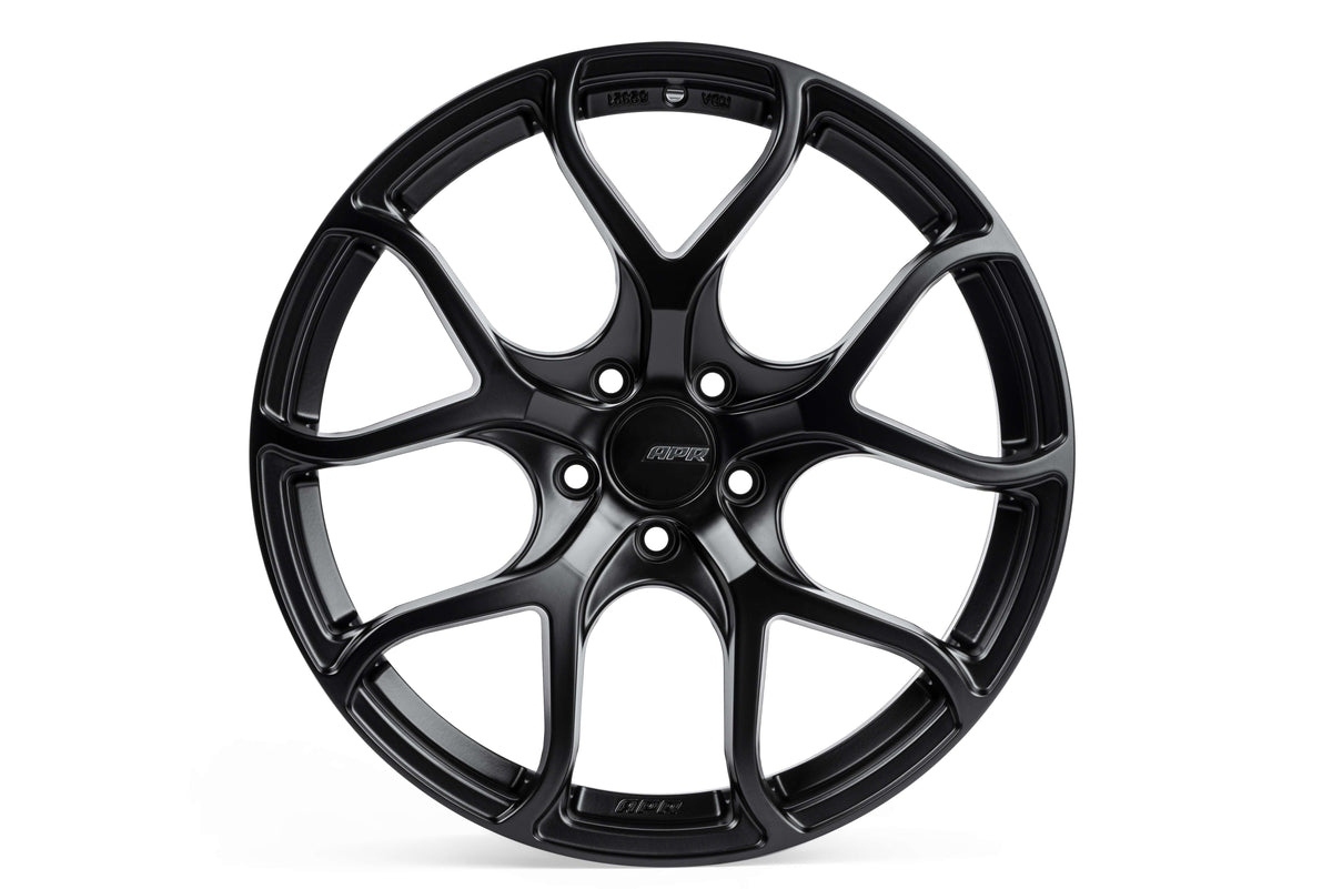 APR A01 19" 5x112 Satin Black Flow Formed Wheel