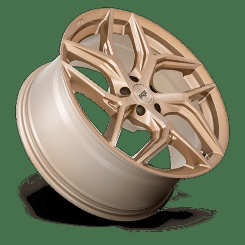 Niche 1PC M267 Torsion 20" 5x112 Platinum Bronze