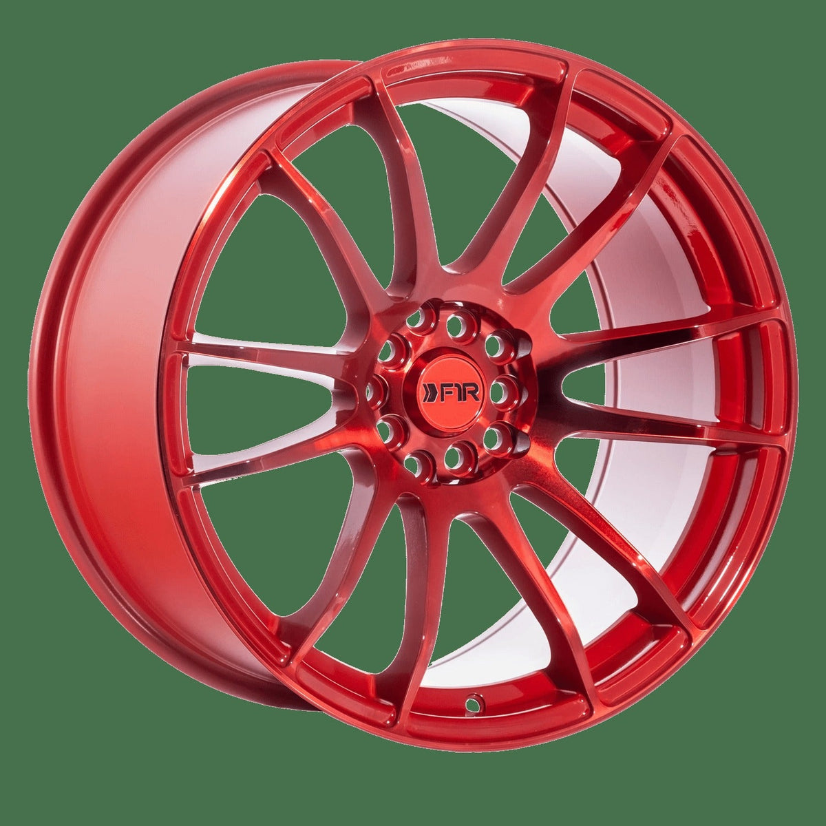 F1R F107 18" 5x100/114.3 Candy Red