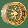 F1R F21 18" 5x100/114.3 Machine Gold (NLA)