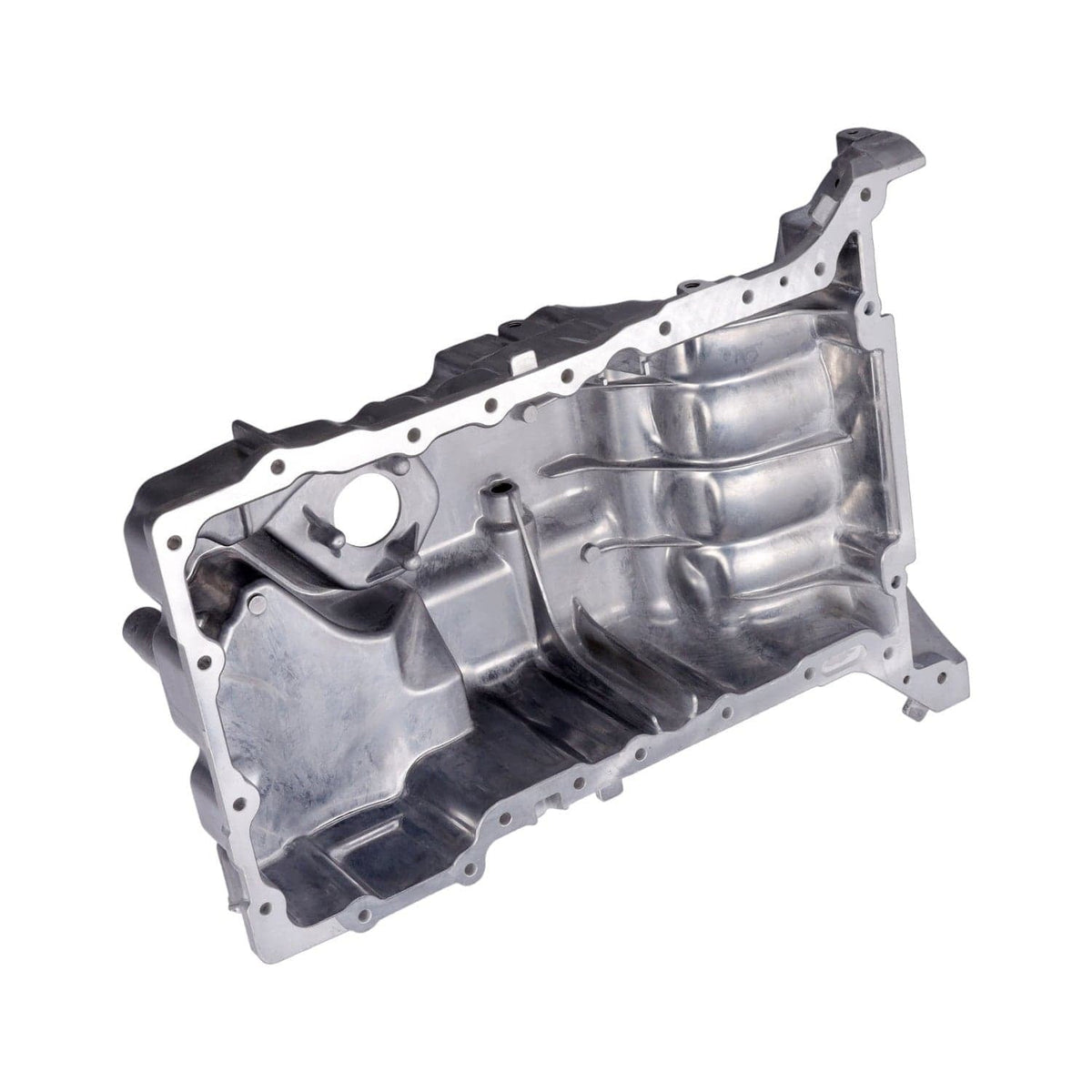 Oil Pan with Oil Drain Plug & Seal Ring - Mercedes