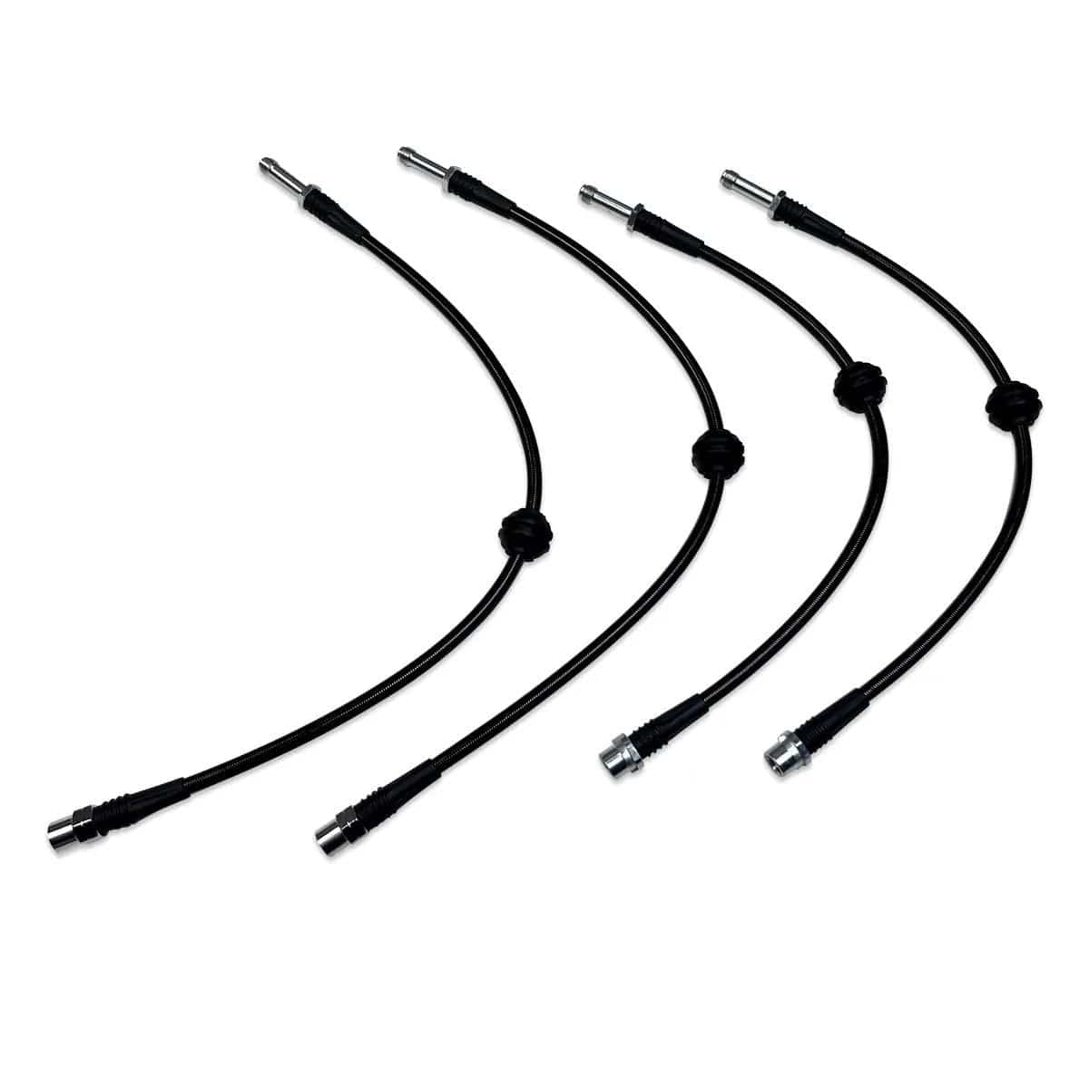 034Motorsport Stainless Steel Braided Brake Line Kit - Audi / B8 / B8.5 / S4 / S5