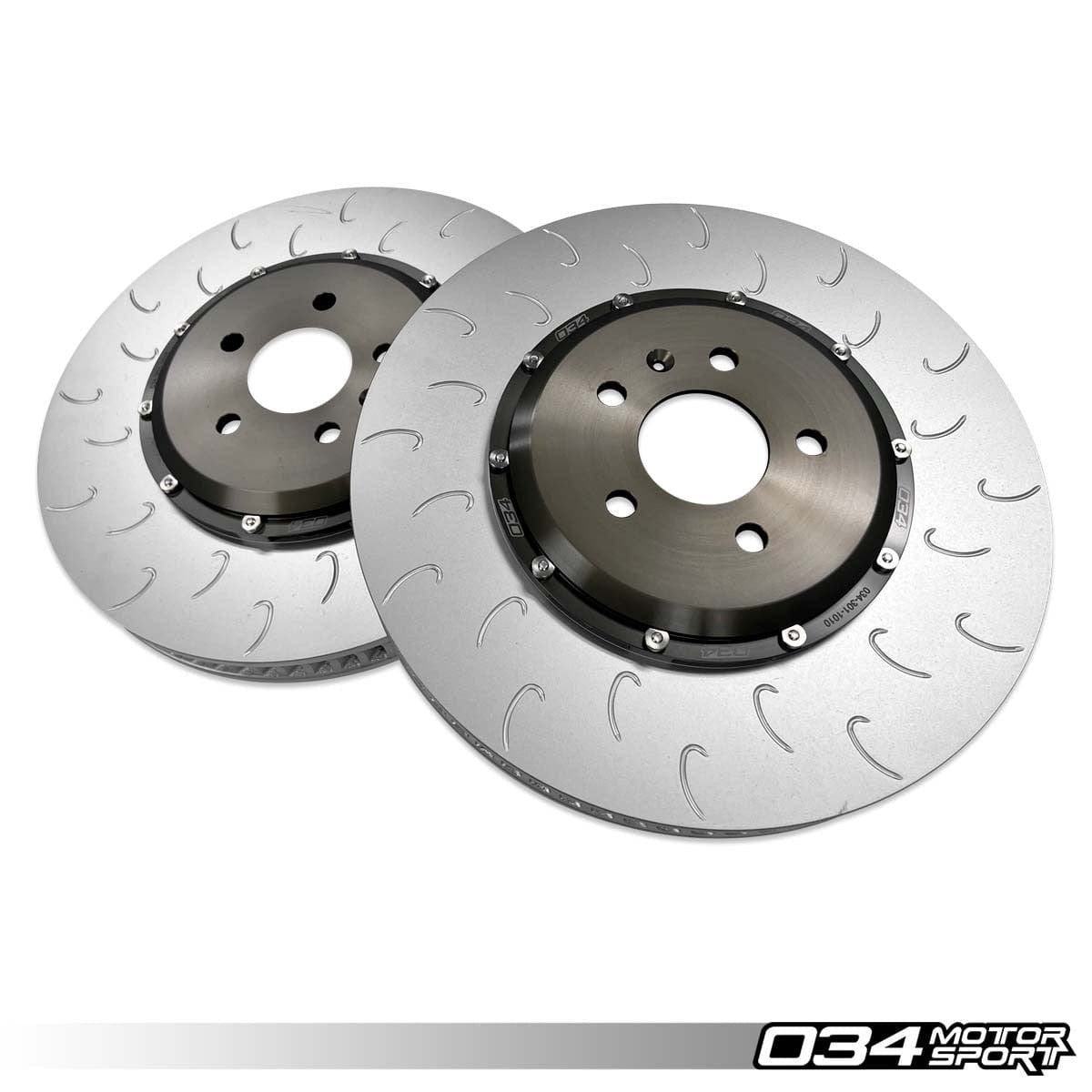 034Motorsport 2-Piece Floating Front Brake Rotor Upgrade Kit - Audi B9 / B9.5 / RS5 / 4M / 4M.5 / Q7 / Q8
