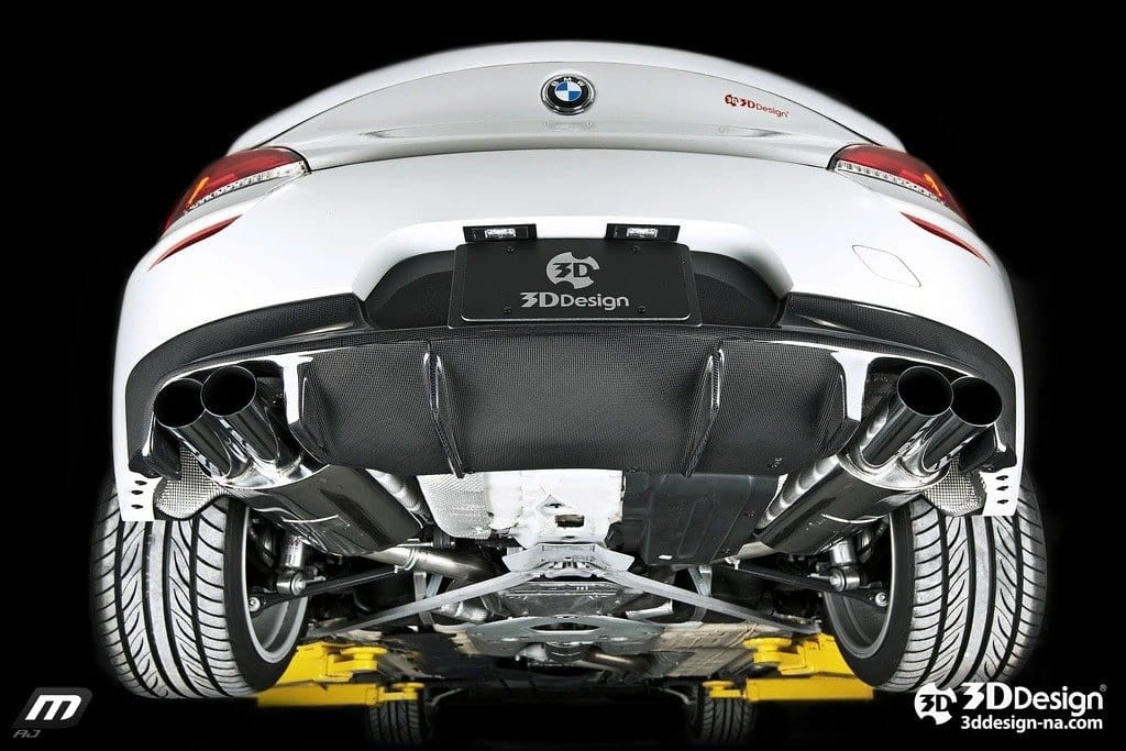 3D Design E89 Z4 M-Sport Carbon Rear Diffuser