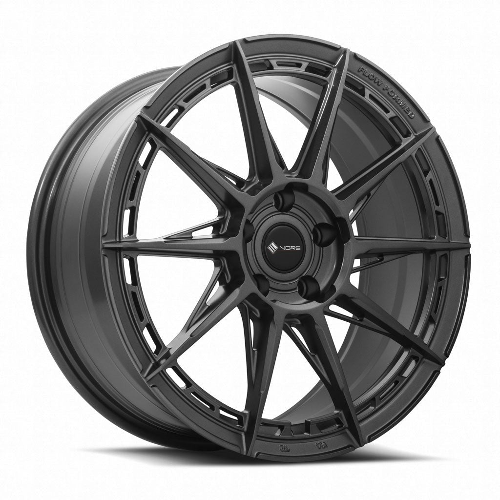 VORS LT55 18" 5x112 Gloss Gun Metal